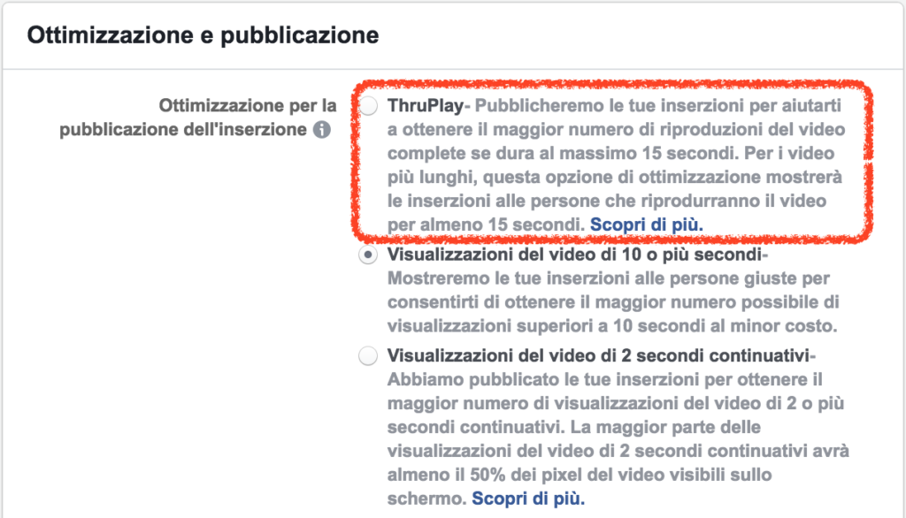 thruplay fb ads