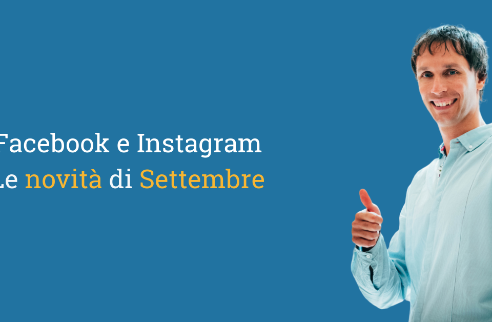 facebook instagram settembre 2019